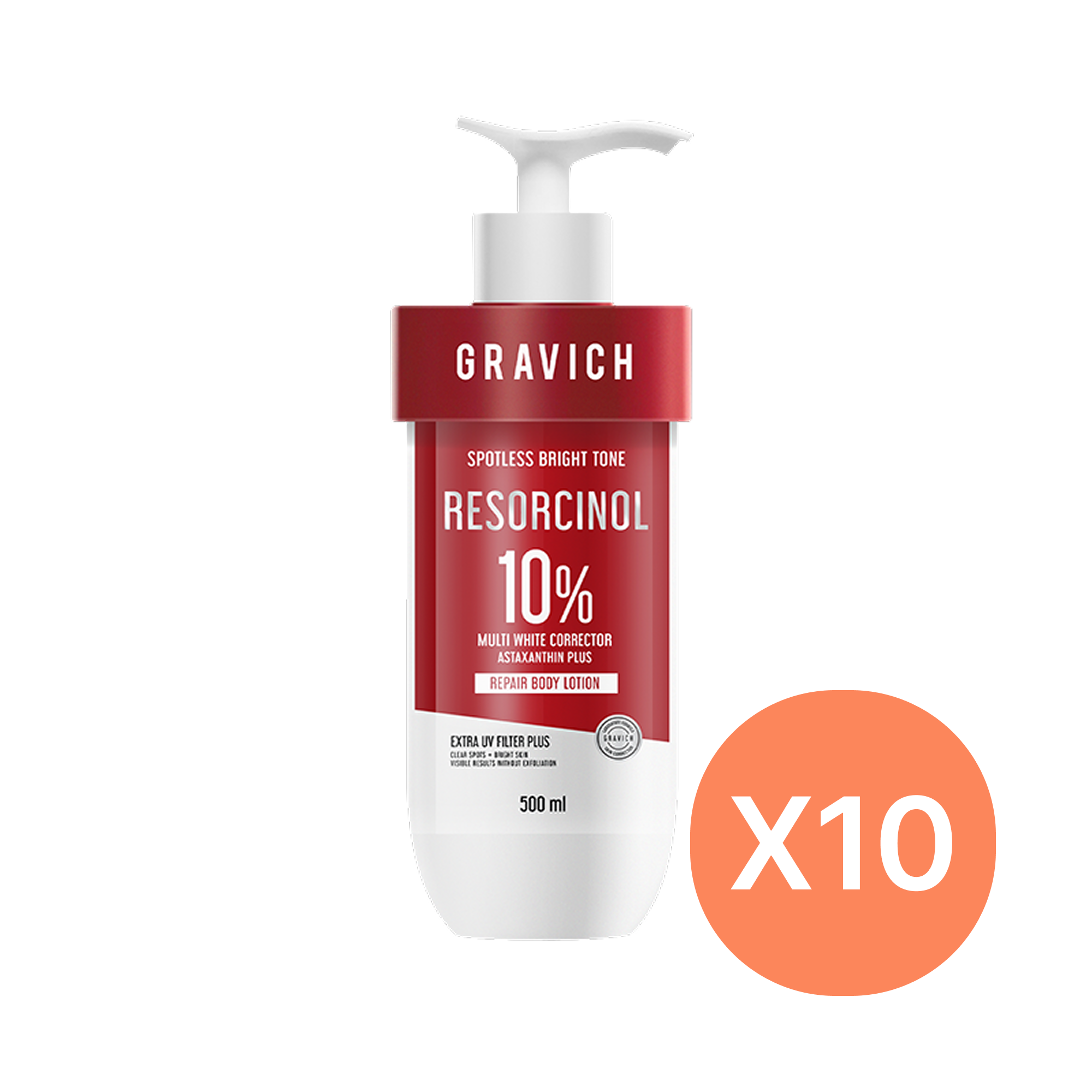Resorcinol Spotless Repair Body Lotion — Gravich