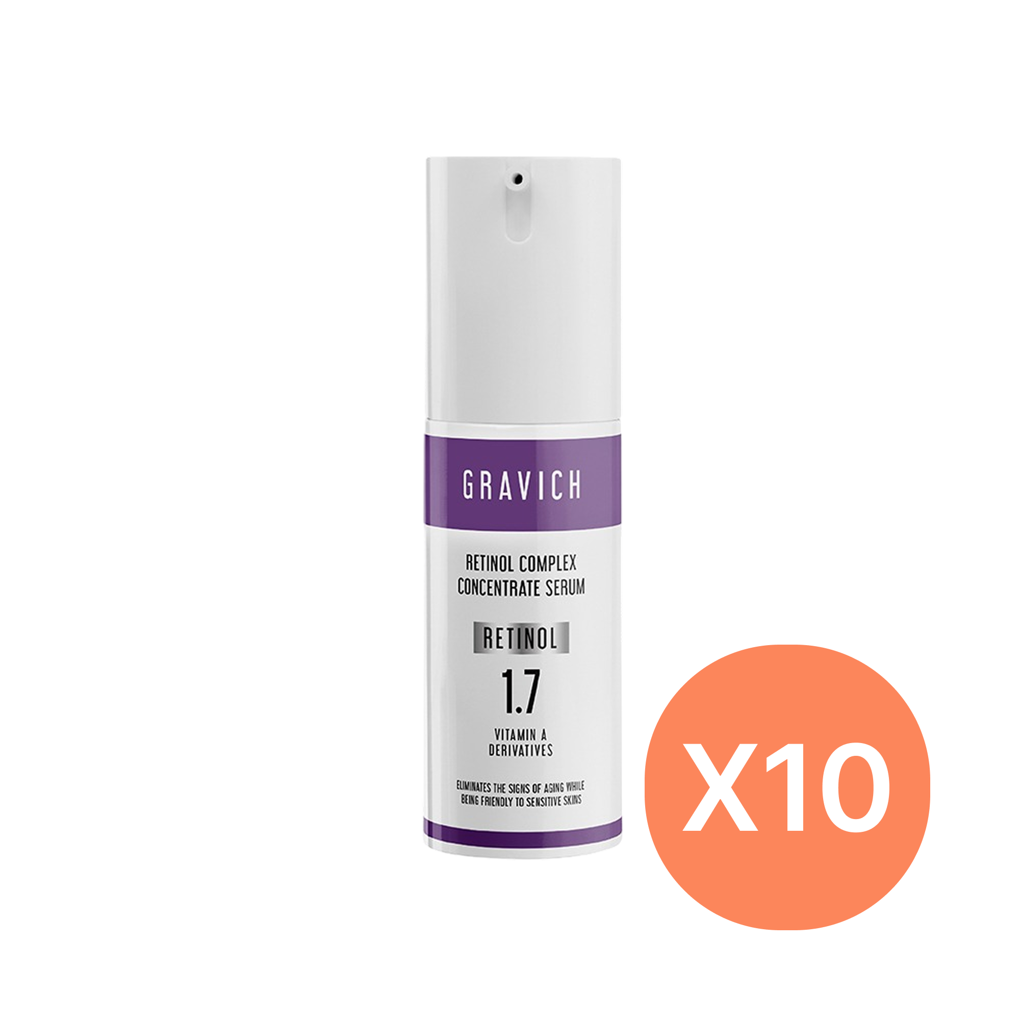 Retinol Complex Concentrate Serum - Bottle — Gravich