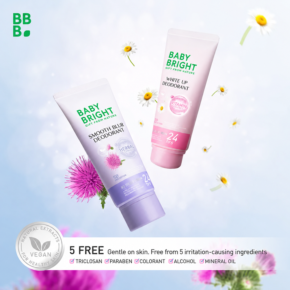 White Up Deodorant-Baby Bright