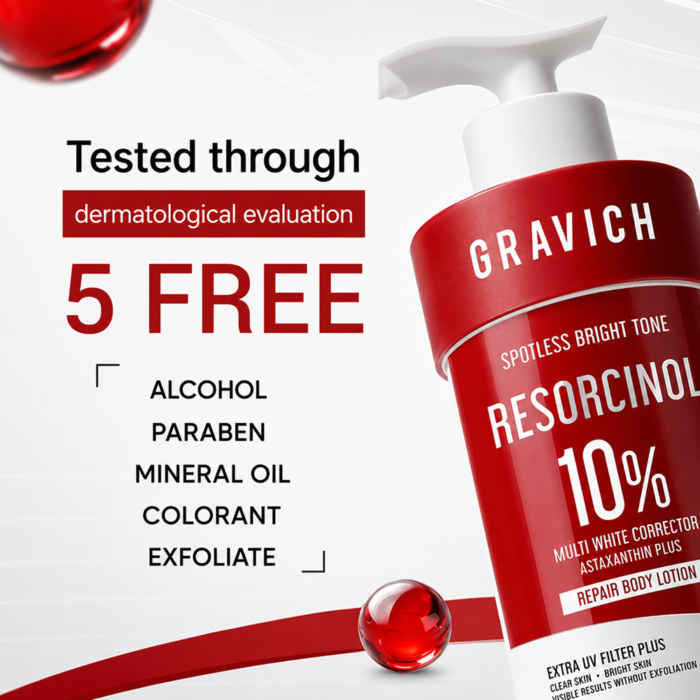 Resorcinol Spotless Repair Body Lotion-Gravich